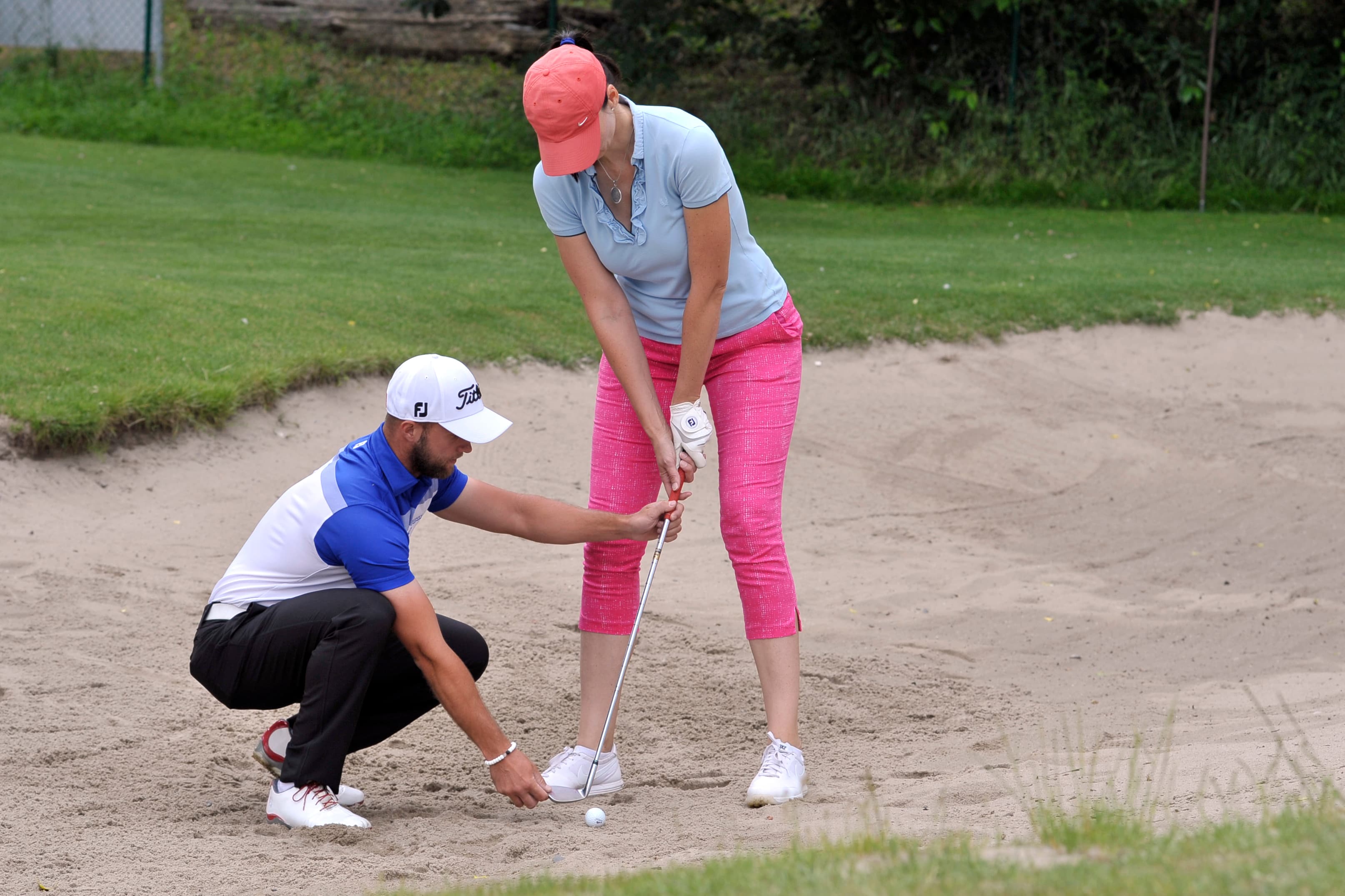 Trouble shots, bunker